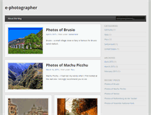 Tablet Screenshot of e-photographer.net